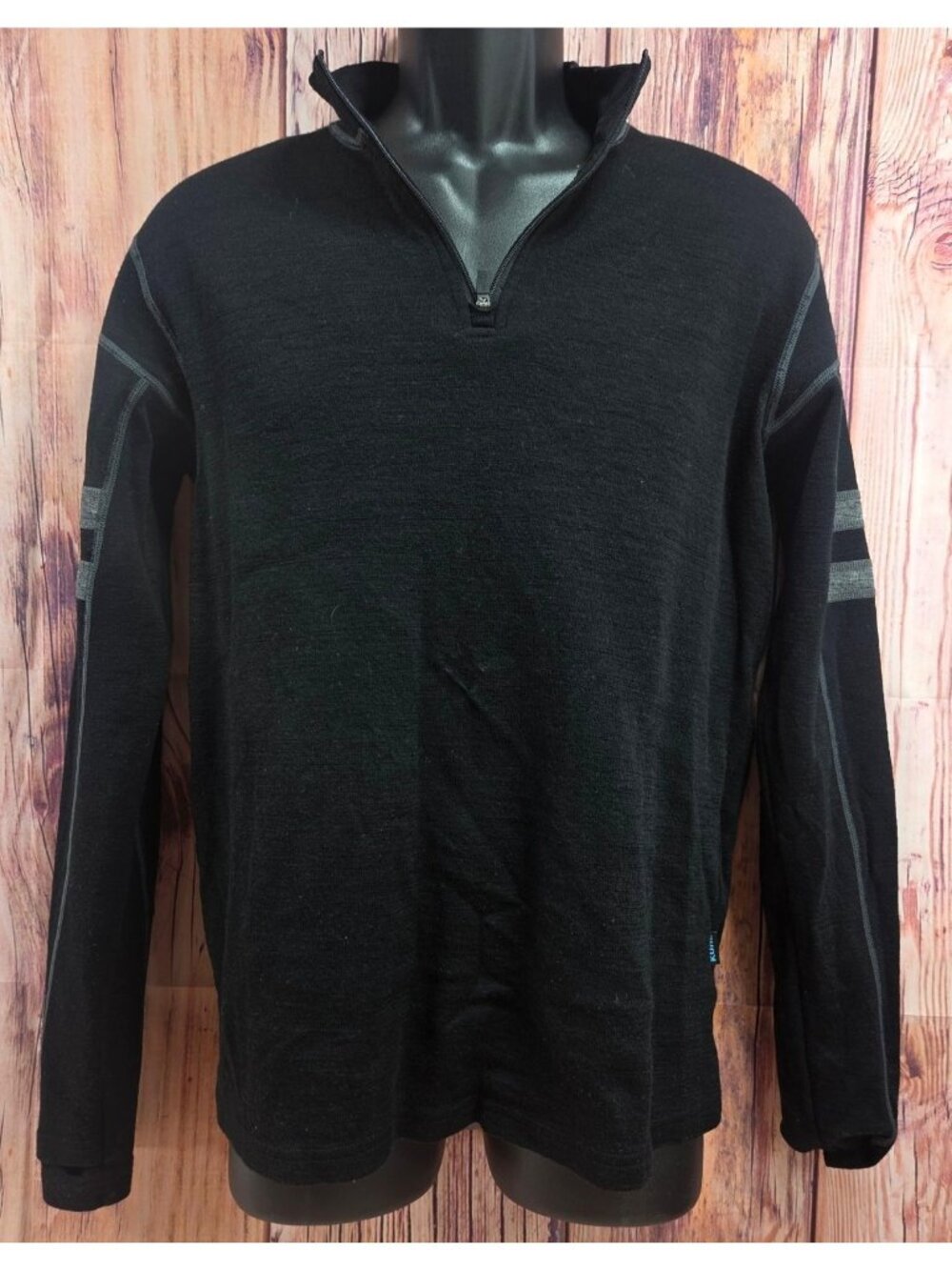 Kuhl Mens Merino Wool Half Zip Jacket Medium